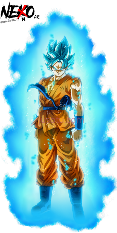 龙珠孙悟空,son goku super saiyan god PNG