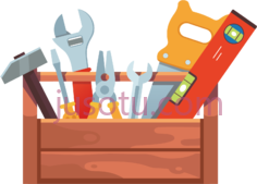 工具箱,toy box art PNG