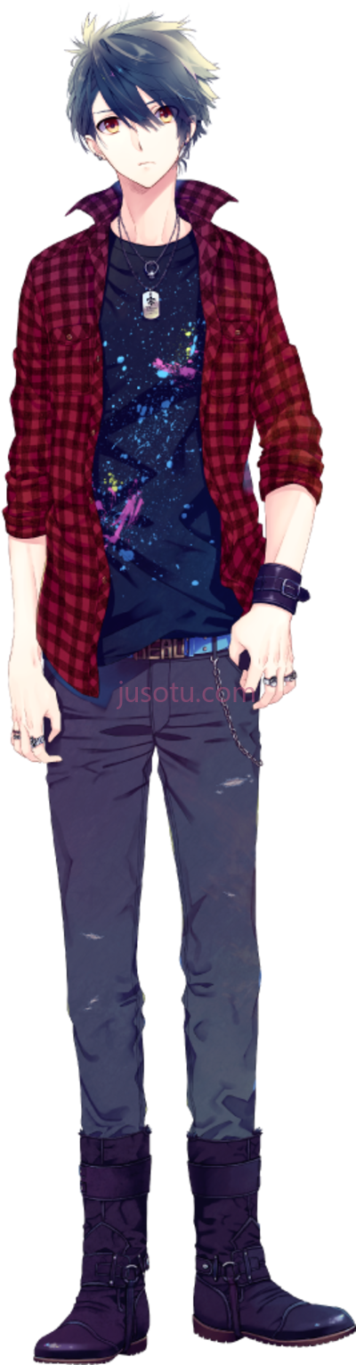 男孩,boy full body anime PNG