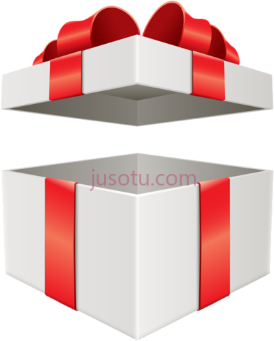 打开礼品盒,open gift box PNG