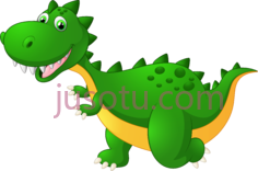 可爱恐龙PNG