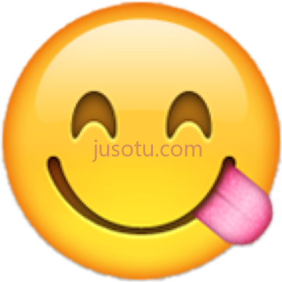 舔唇,licking lips emoji PNG