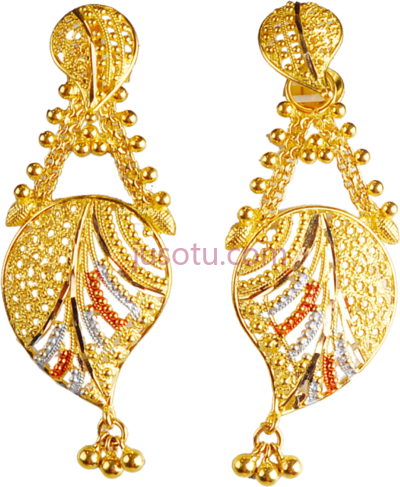 珠宝黄金,jewellers earrings calcutta gold PNG