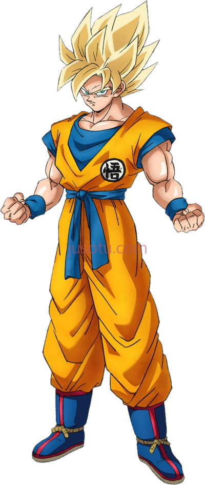 龙珠孙悟空,super saiyan goku db movie 2018 render PNG
