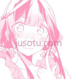 卡瓦伊可爱腮红粉色女孩PNG