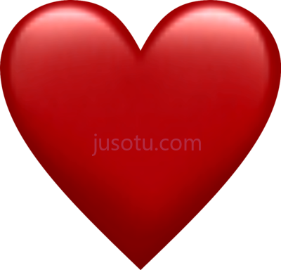 红心,red heart emoji PNG