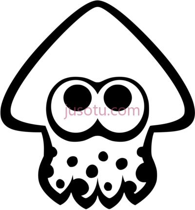 鱿鱼,squid splatoon icon PNG