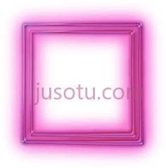 发光霓虹灯方格PNG