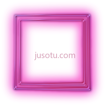 发光霓虹灯方格,neon squares kare frames borders PNG