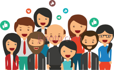快乐人群,delight your customers inbound marketing PNG