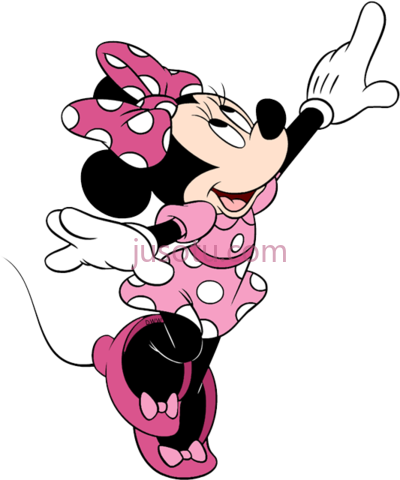 米老鼠,wordpress logo minnie mouse and mickey pointing PNG