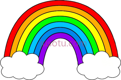 彩虹,these rainbow art colors kids PNG