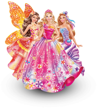 长发公主,barbie movies princess rapunzel PNG