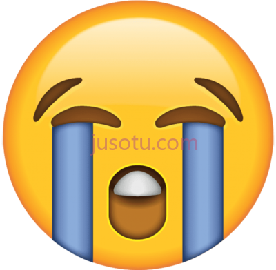 哭脸,laugh emoji crying face PNG