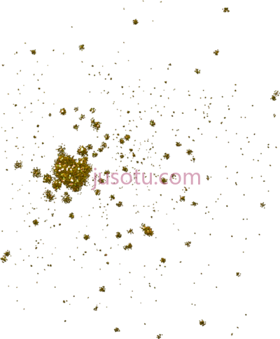 金光闪闪,glitter gold splash PNG