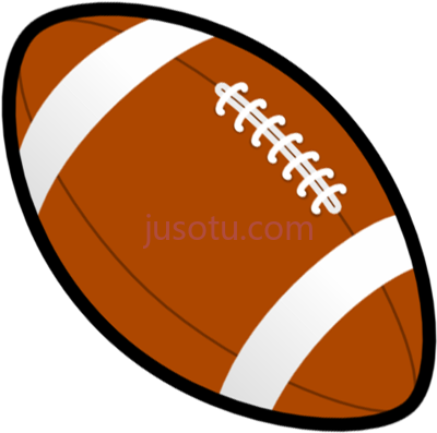 橄榄球,rugby ball or football line art PNG
