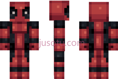 我的世界,deadpool minecraft skin pixel PNG