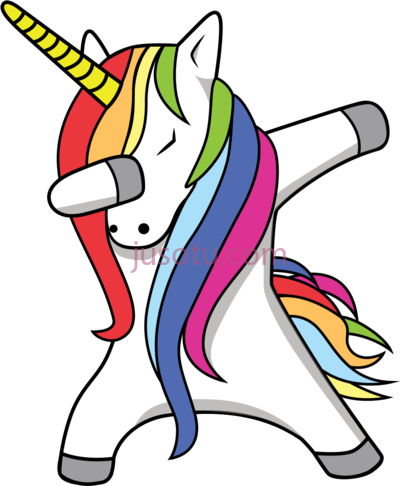 独角兽,unicorn dabbing PNG