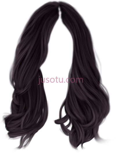 黑发,black hair PNG