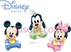 迪士尼宝宝,nes de minnie mickey bebe PNG