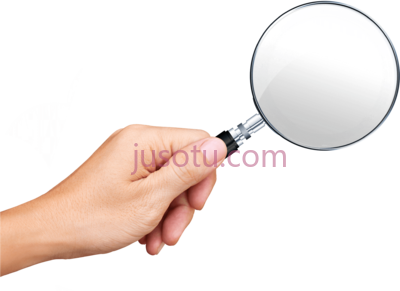 放大镜,magnifying glass hand PNG