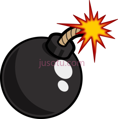 炸弹,atomic bomb cartoon PNG