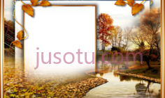 抽象秋季花卉PNG