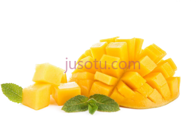 芒果片,mango slice PNG