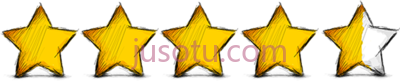 五星评级,five stars rating PNG