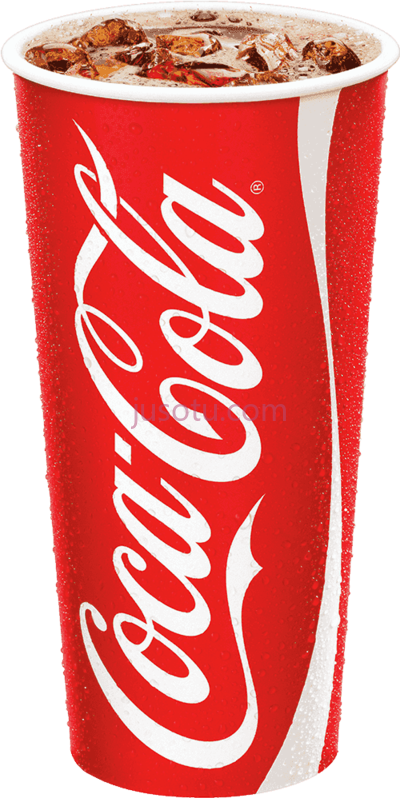 可乐纸杯,coke paper cup PNG