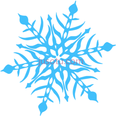 冰冻雪花,frozen snowflake PNG