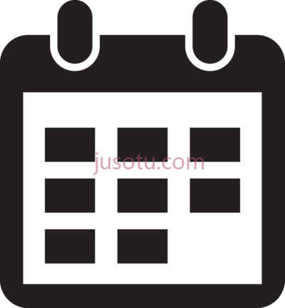 日历,date icon white PNG