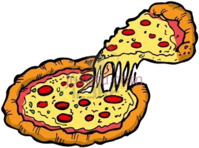 比萨饼,cartoon pizza PNG