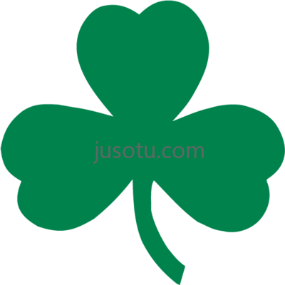 三叶草,boston celtics logo clover PNG