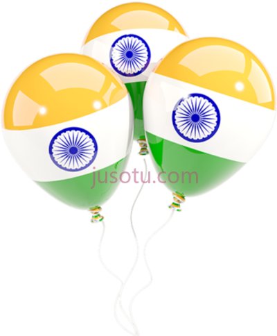 印度国旗气球,flag india balloon indian PNG