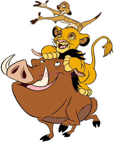 狮子王彭彭,simba timon pumbaa and and simbaa PNG