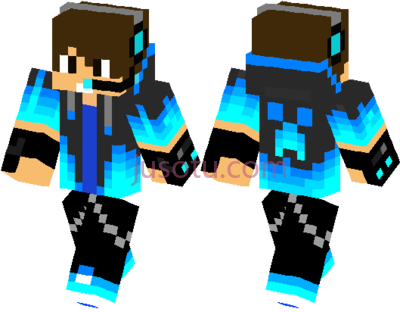 我的世界,cool fire skin minecraft PNG