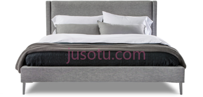 现代床,bed modern PNG
