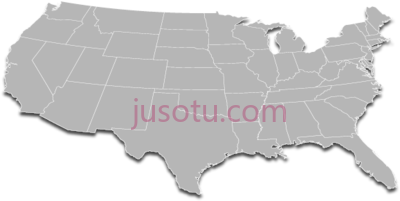 美国地图,usa map united states PNG