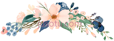 粉红水彩花,my story navy blush watercolor flowers PNG
