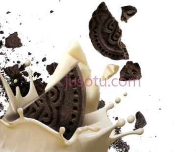 巧克力饼干,full cookies chocolate splash PNG