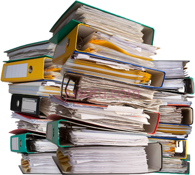 文件夹堆,stack folders clear PNG