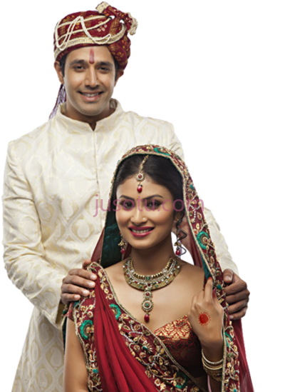 新婚夫妇,indian wedding couple PNG