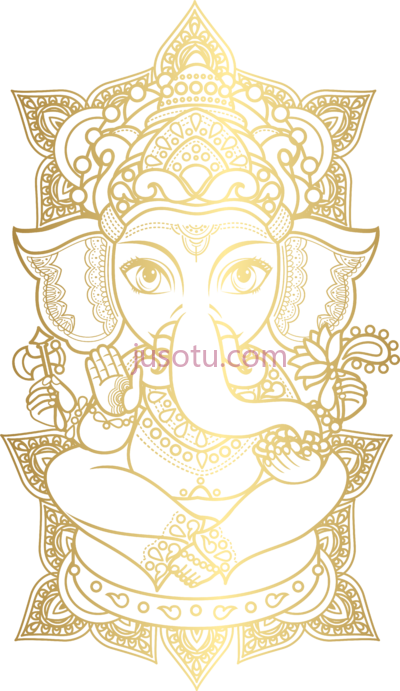 象头神,ganesha art available PNG