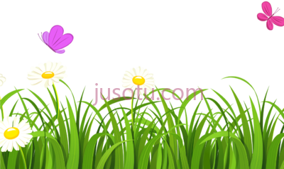 草花,spring  grass flowers PNG
