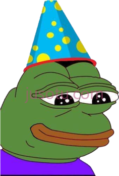 青蛙佩佩快乐PNG