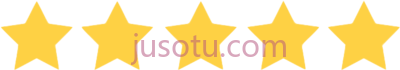 五星,star rating PNG