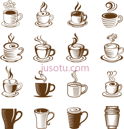 冰咖啡茶杯,iced coffee cappuccino tea cup PNG