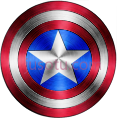 美国队长盾标志PNG