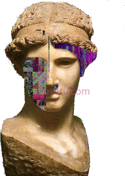 雕像,vaporwave statue PNG